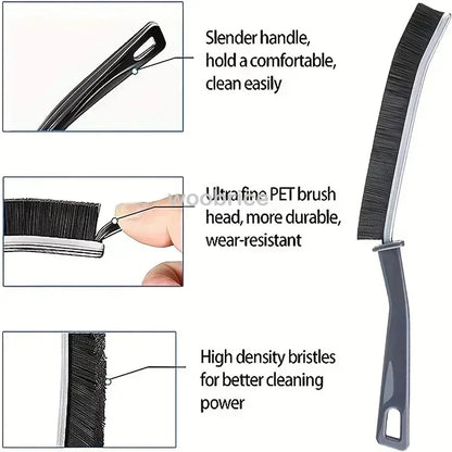 1-10pcs Hard Bristle Crevice Cleaning Brushs-Thin Gap Cleanings Brush Small Cleaning Grout Brush Kitchen Brush Cleaning Tool…