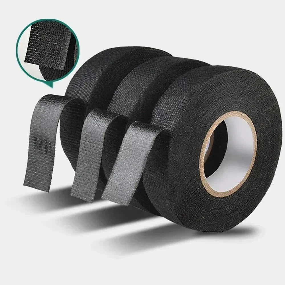 9/15/25/32/50MM Electrical Insulating Tape Heat Resistant Harness Tape Car Cable Harness Wiring Loom Protection Waterproof T…