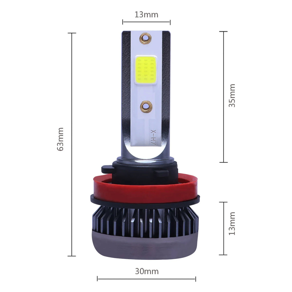 2Pcs LED H4 H7 Car Headlight H1 LED Bulb H8 H11 9005 HB3 9006 HB4 9004 HB1 H3 HB5 H13 Led Lights 20000LM Turbo Lampada 12V -…