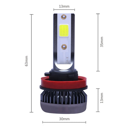 2Pcs LED H4 H7 Car Headlight H1 LED Bulb H8 H11 9005 HB3 9006 HB4 9004 HB1 H3 HB5 H13 Led Lights 20000LM Turbo Lampada 12V -…