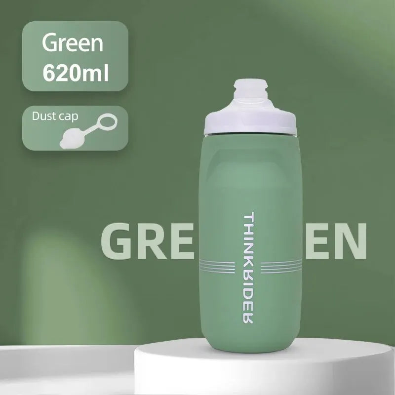 ThinkRider 620ml/750ml Bicycle Bottle MTB Road Bike Water Bottle Outdoor Sports Plastic Portable Large Capacity Drink Cyclin…