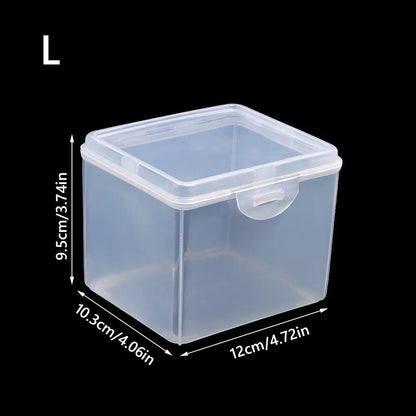 Multi-purpose Clear Storage Case Rectangular Shape Storing Jewelry Headband Small Thing Container Student Stationery Storage…