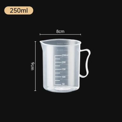 100-5000ml Thickened Plastic Measuring Cup with Scale Food Grade Measuring Cup Experimental Measuring Cup Beaker Plastic Cup…