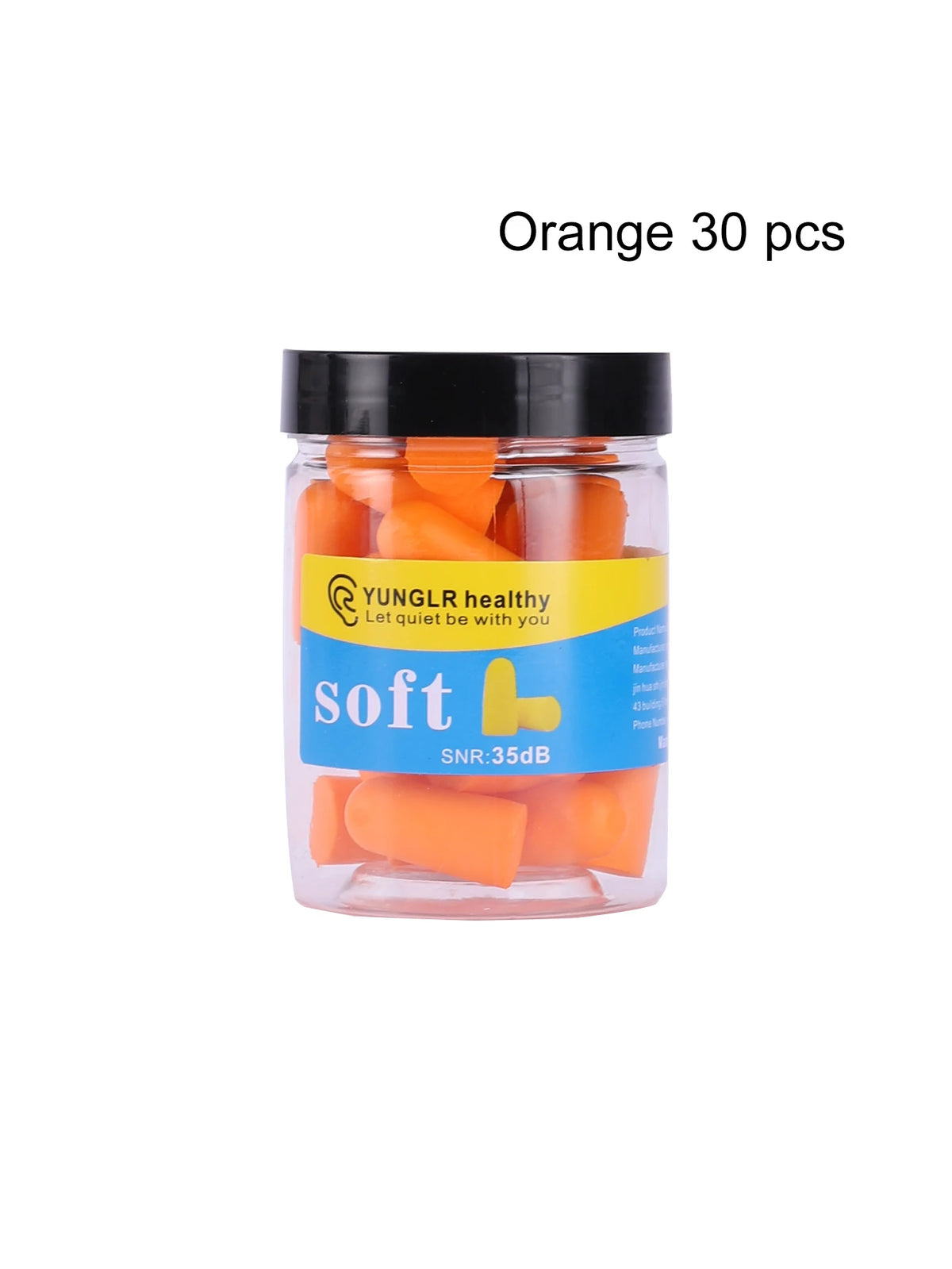 Ear Plugs Earplugs Noise Reduction Ear Plug Foam Oordopjes Slapen Sleep Anti Noise Reduction Music Cancelling Insulation Ear…