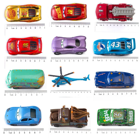 Cars Mcqueen Pixar Cars 3 Lightning Mcqueen Toys Mater Model Collection 1:55 Diecast Vehicles Alloy Car Toy For Children Gif…