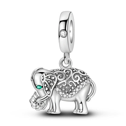 925 Sterling Silver Charms Beads Pendant Tree of Life Dog Elephant Love Heart Charm Fit Original Bracelet DIY Women Jewelry…