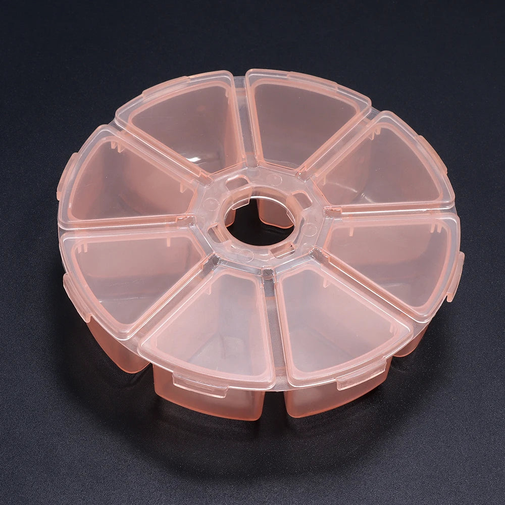 1 Pc Plastic Jewelry Box 5-28 Compartment Slot Organizer Storage Beads Container Adjustable Jewelry Storage Box Rectangle Ca…