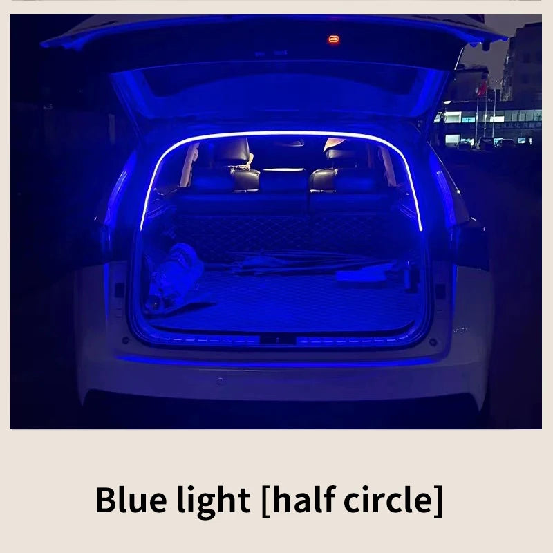 Car high brightness trunk lighting ambient light interior decoration LED wiring free automatic sensing tailgate light strip…