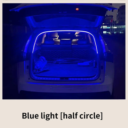 Car high brightness trunk lighting ambient light interior decoration LED wiring free automatic sensing tailgate light strip…