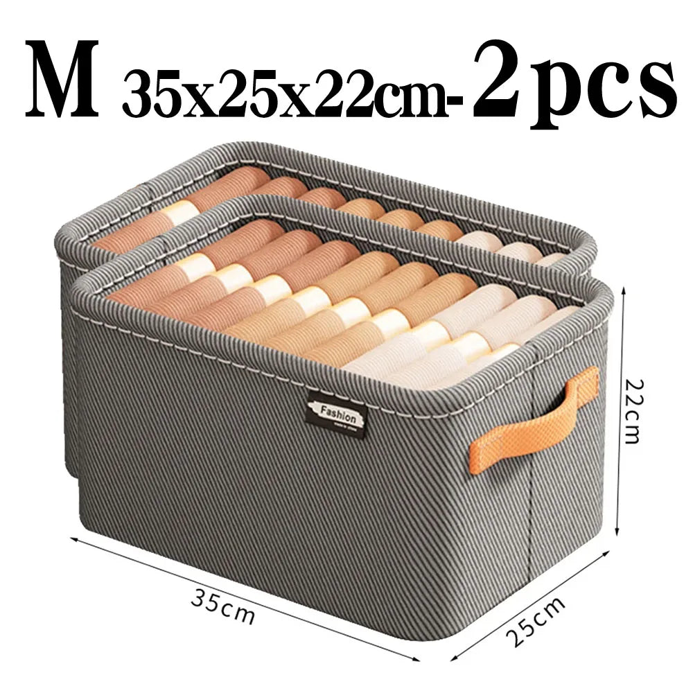 Thicken Clothes Organizer Pants Sweater Storage Cabinets Drawers Organizer Jeans Storage Box Wardrobe Clothes Storage Organi…