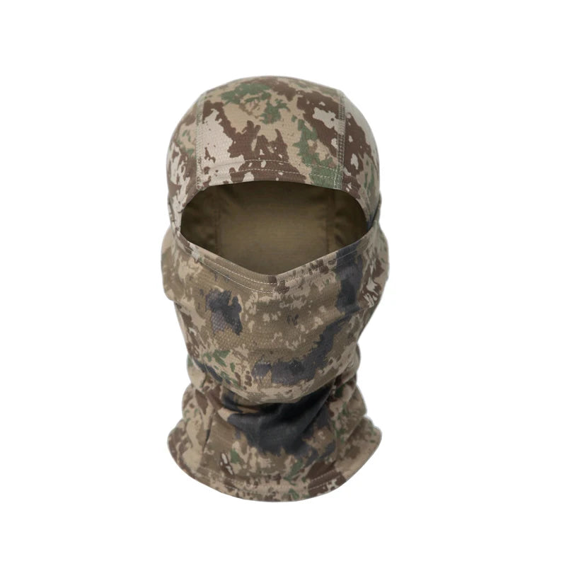 Summer Men's Women's Elastic Breathable Balaclava Hat Sunscreen Cycling Full Face Mask Scarf For Hiking Fishing Skiing - ima…