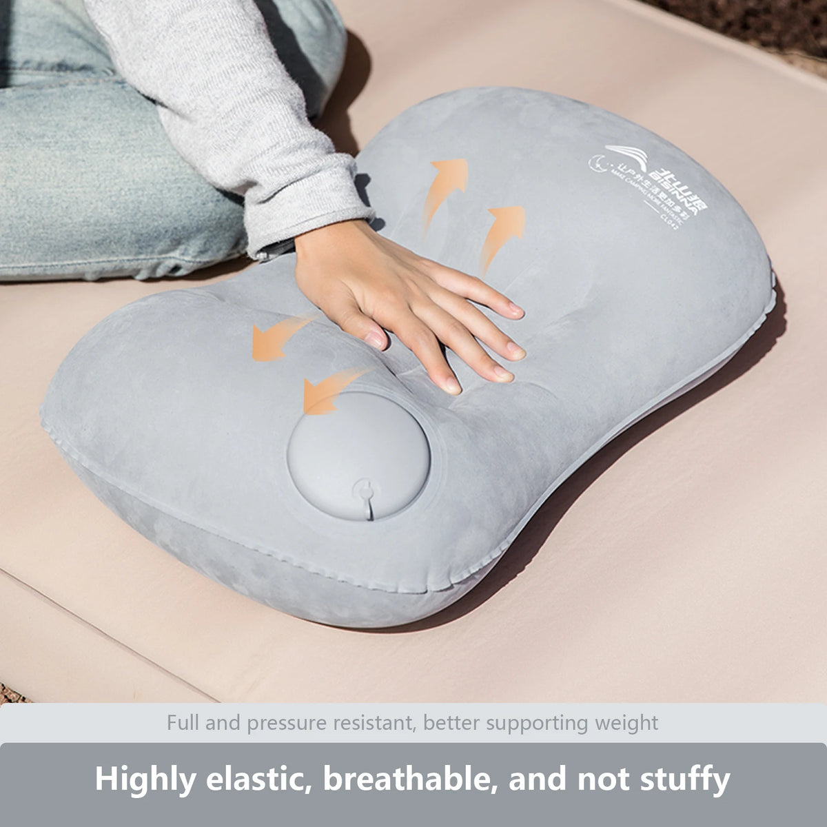 BISINNA Camping Inflatable Pillow Portable Ultralight Travel Hiking Air Sleeping Pillow for Neck and Lumbar Support - image 4