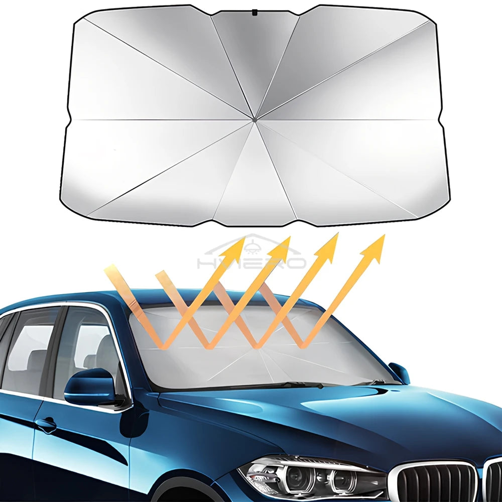 Multi Purpose Convenient Foldable Car Windshield Sunshades Interior Protechor Accessorie Part Auto Parasol Umbrella Front Co…