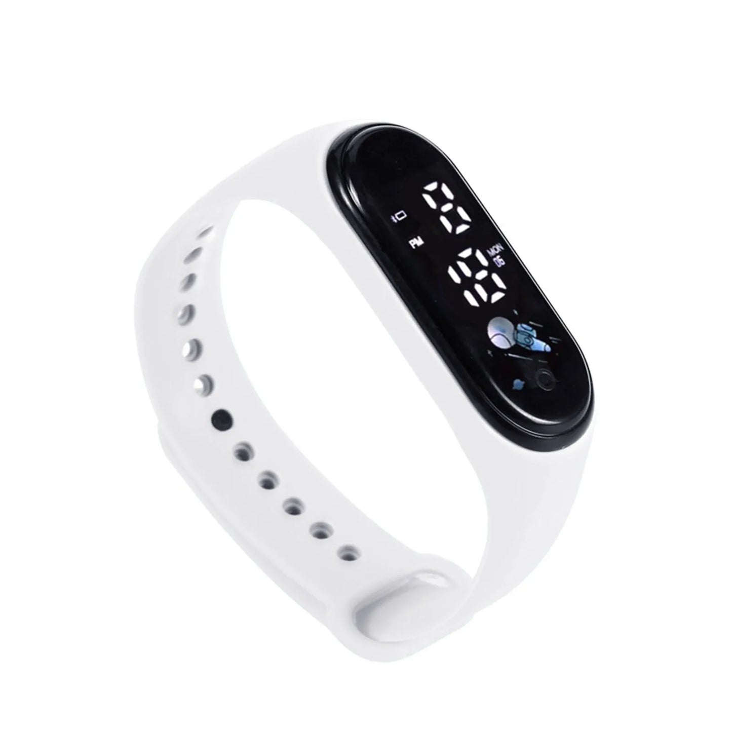 Kawaii Smart Watch For Kids Fashion Outdoor Waterproof Sports Kids' Watches Boy Girls Digital Watches Silicone montre enfant…