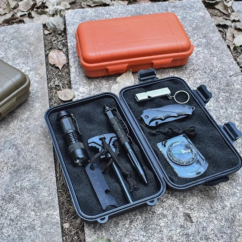 S/L/XXL Size Outdoor Plastic Waterproof Sealed Survival Box Container Camping Outdoor Travel Storage Box - image 3