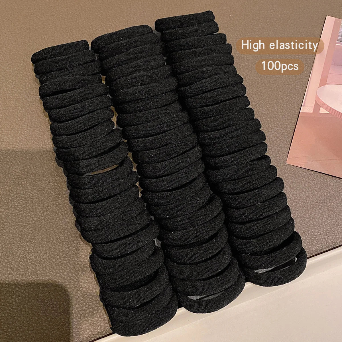 100 seamless, high elasticity, durable Korean style hair accessories with elastic bands suitable for daily use - image 10