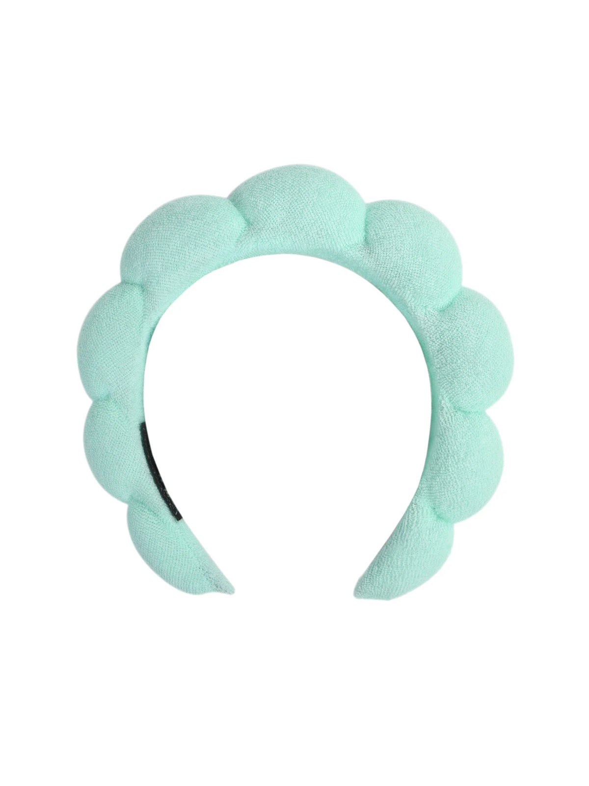 1/3Pcs Fashion Microfiber Washing Wristbands Scrunchies Puffy Headband Spa Bubble Headband for Washing Face Makeup Shower Sk…