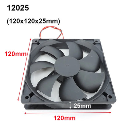 4010 12025 8010 30mm DC 5V 12V 24V Cooling Fan Brushless Motor Case Quiet 40MM 50MM 60MM 70MM 80MM 90MM 120MM for 3D Print 2…