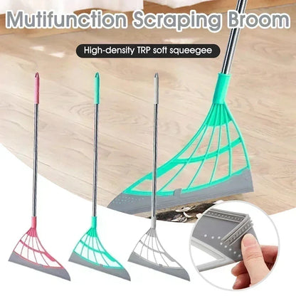 "Extendable Silicone Floor Broom: The Ultimate Scraper for Ceilings, Windows & Bathrooms" - image 2