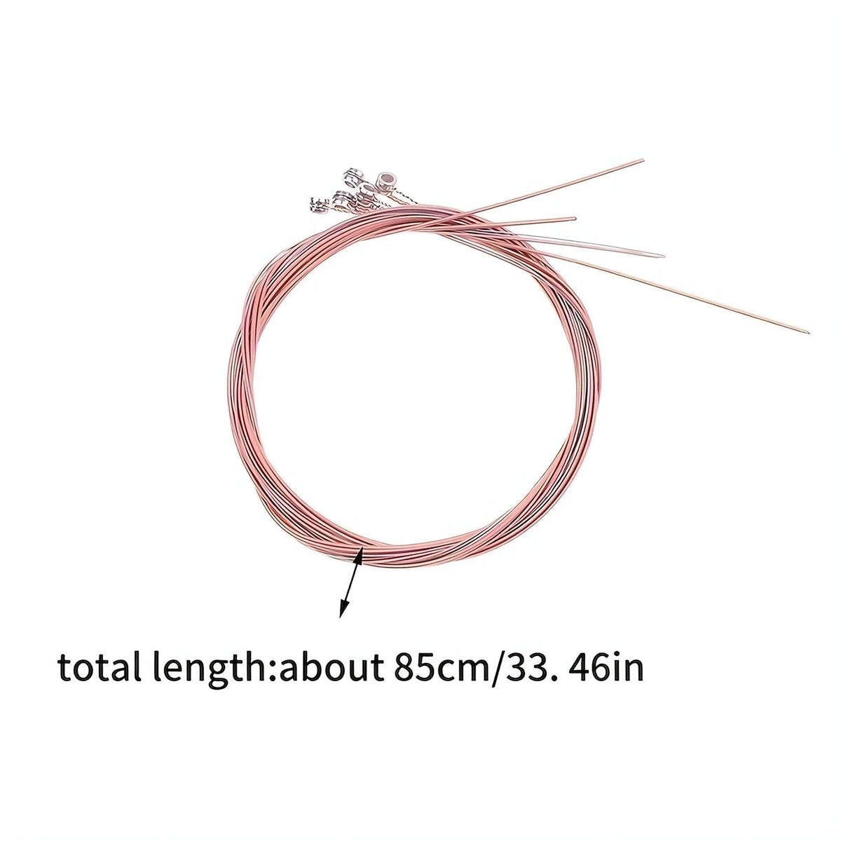 6Pcs/Set High-Quality Acoustic Guitar Strings - Replacement Guitar Strings, Premium Guitar Accessories - image 6