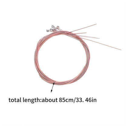 6Pcs/Set High-Quality Acoustic Guitar Strings - Replacement Guitar Strings, Premium Guitar Accessories - image 6