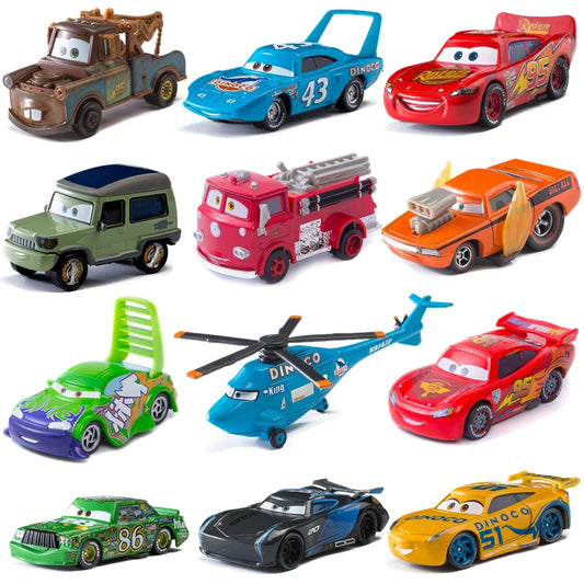 Cars Mcqueen Pixar Cars 3 Lightning Mcqueen Toys Mater Model Collection 1:55 Diecast Vehicles Alloy Car Toy For Children Gif…