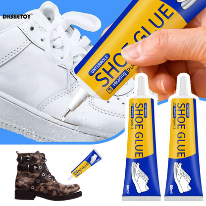 60ml Super Strong Shoe Glues DIY Repairing Adhesive Universal Waterproof Shoe Sealers for Sneakers Boot Leather Fast Repair…
