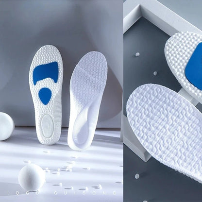 Soft-soled Sports Insoles for Men Shock-absorbing and Breathable in Summer Not Tiring To Stand for A Long Time - image 6