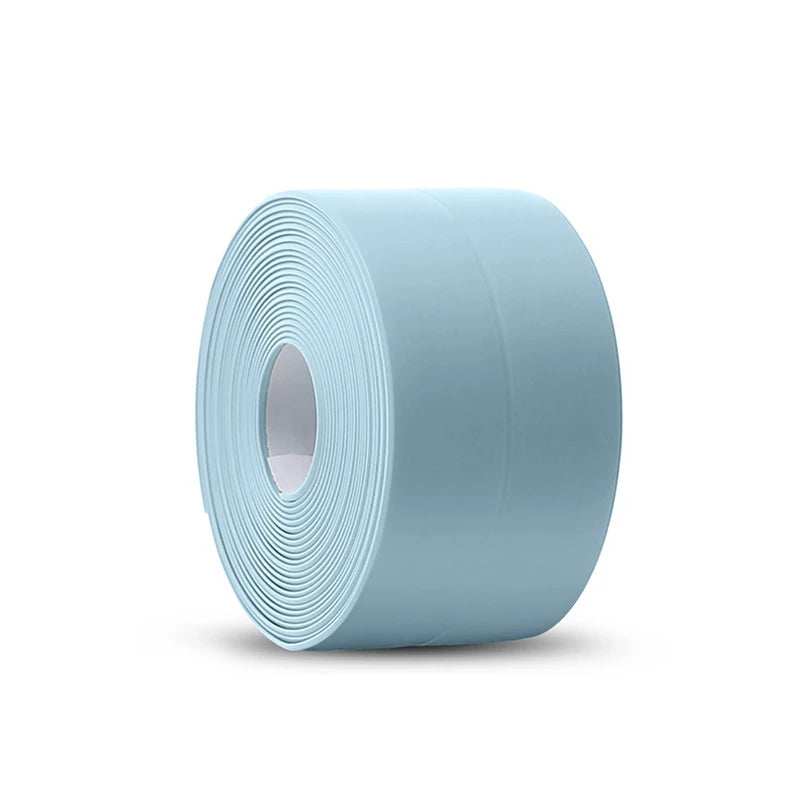 3.2M Bath Caulk Tape Self Adhesive PVC Oil-Proof Kitchen Sink Edge Corner Wall Sticker Waterproof Toilet Sealing Strip Tape…