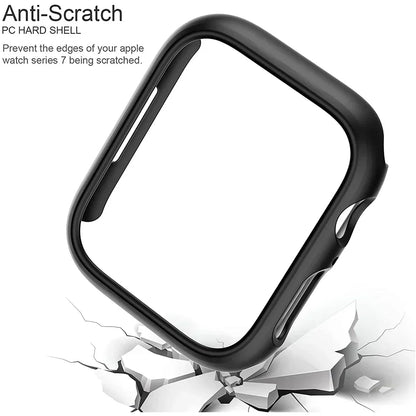 Cover for Apple Watch Case 45mm 41mm 44mm 40mm 42mm 38mm 46 49 mm Accessories PC Protector bumper iWatch Series 8 7 SE 6 5 4…