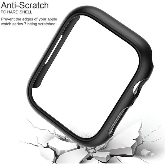 Cover for Apple Watch Case 45mm 41mm 44mm 40mm 42mm 38mm 46 49 mm Accessories PC Protector bumper iWatch Series 8 7 SE 6 5 4…
