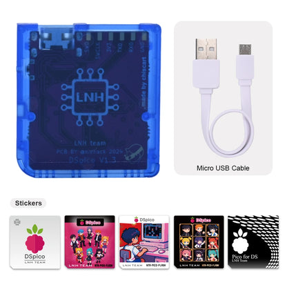 Chiscart DSpico Game Reader Cart Injection Molded Transparent Case with RP2040 MCU For NDS NDSL DSi 3DS Console - image 7