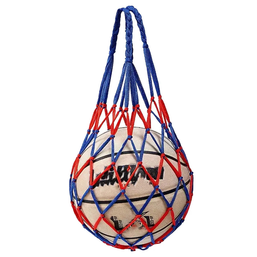 Basketball Net Bag Thick Woven Net Basketball Storage Durable Nylon Training Net Bag for all kinds of balls - image 4