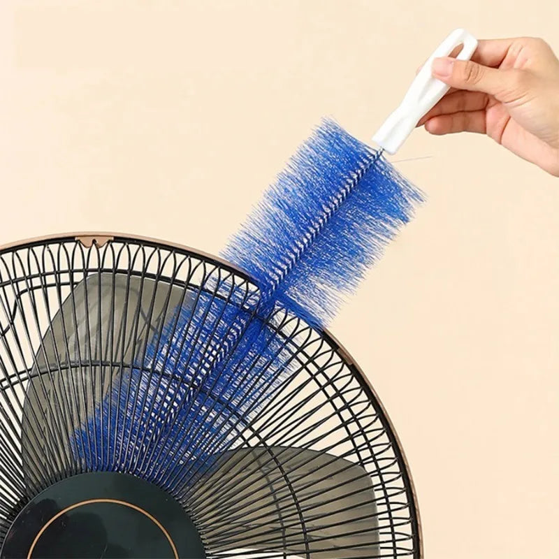Fan Dust Removal Brush, Multifunctional Fan Brush, Dust Duster, Bendable Screen, Blinds, Encrypted Cleaning Brush