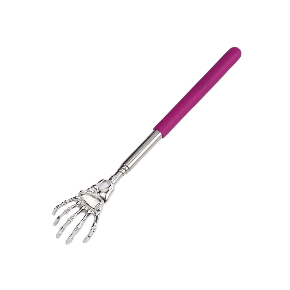 1 Piece Extendable Back Scratcher Portable Telescoping Metal Stainless Steel Back Scratchers Hand Massager - image 9