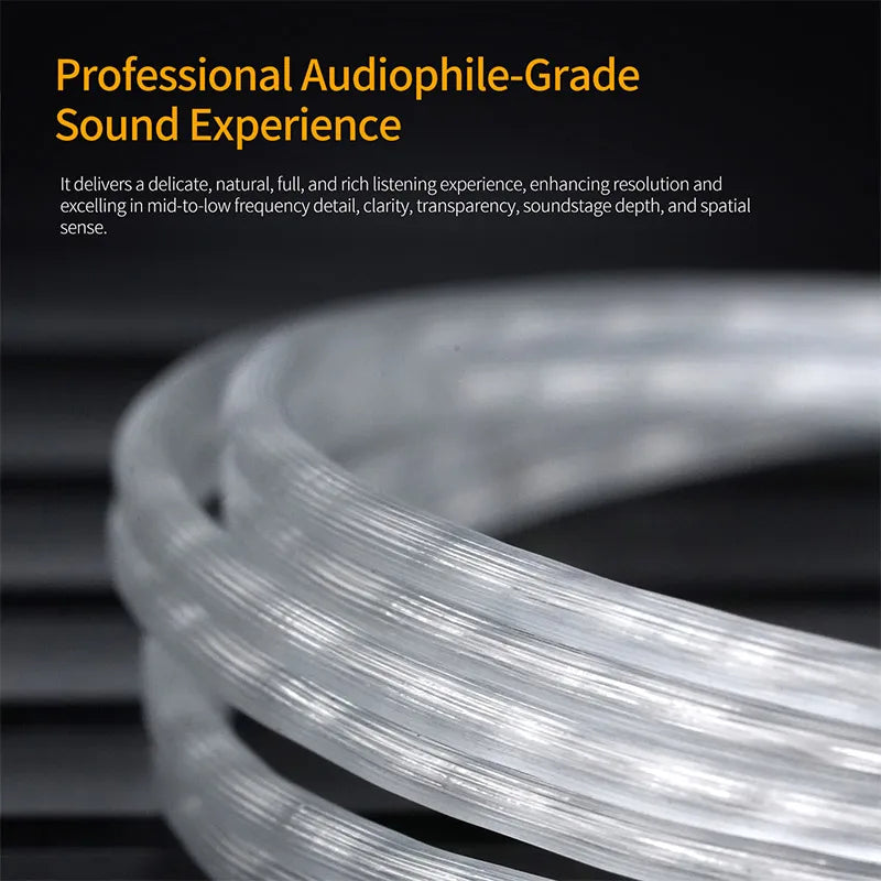 KZ Earphones Cable OFC Silver Plated Upgrade Cable Wire Type-c 2PIN Cables Microphone Optional - image 4
