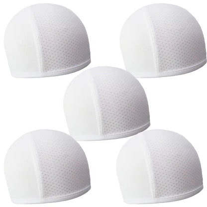 1/2pcs Motorcycle Helmet Inner Cap Hat Quick Dry Breathable Hat Racing Cap Under Helmet Beanie Cap Motocross Motor Helmet Ha…