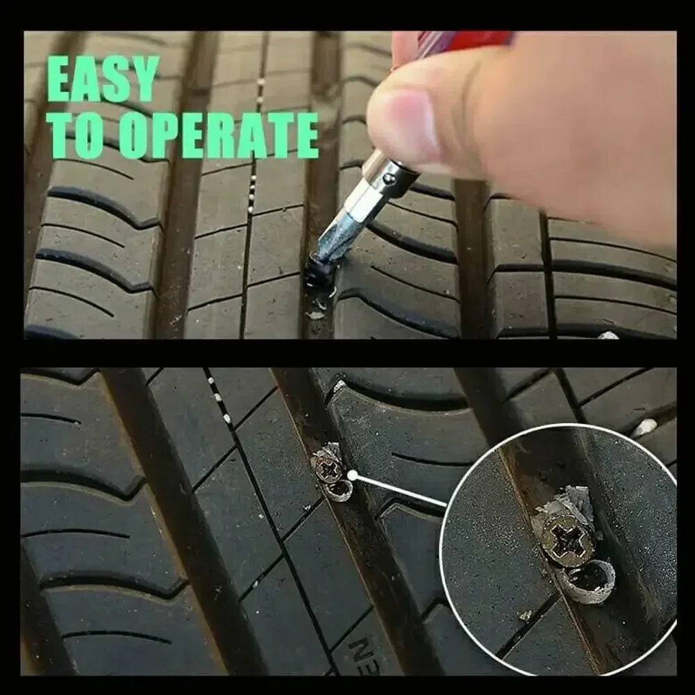 10/20/30Pcs Car Tyre Repair Rubber Nails Set Universal Cars Motorcycle Patch Nails Truck Bicycle Scooter Puncture Repair Too…