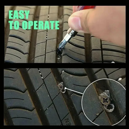 10/20/30Pcs Car Tyre Repair Rubber Nails Set Universal Cars Motorcycle Patch Nails Truck Bicycle Scooter Puncture Repair Too…