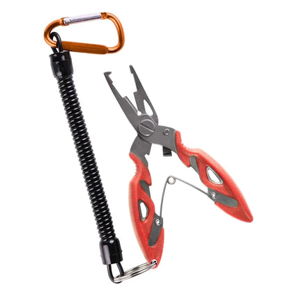 Multifunction Fishing Pliers Tools Accessories for Goods Winter Tackle Pliers Vise Knitting Flies Scissors Braid Set Fish To…