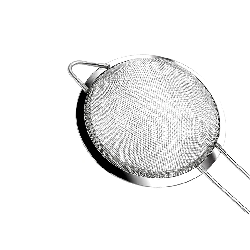 1/3/4Pcs/Set Stainless Steel Wire Fine Mesh Oil Strainer Flour Colander Sieve Sifter Pastry Baking Tools Kitchen Accessories…