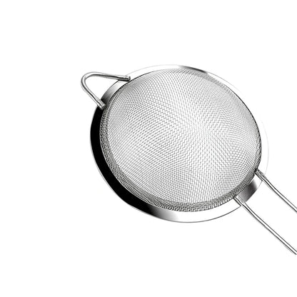 1/3/4Pcs/Set Stainless Steel Wire Fine Mesh Oil Strainer Flour Colander Sieve Sifter Pastry Baking Tools Kitchen Accessories…
