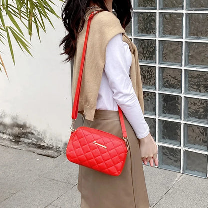 2024 Tassel Small Messenger Bag For Women Trend Lingge Embroidery Camera Female Shoulder Bag Fashion Chain Ladies Crossbody…