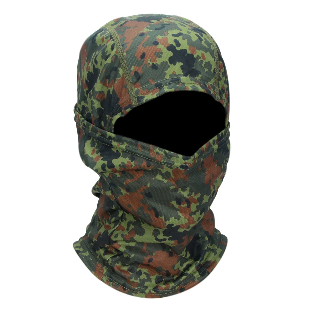 Summer Men's Women's Elastic Breathable Balaclava Hat Sunscreen Cycling Full Face Mask Scarf For Hiking Fishing Skiing - ima…