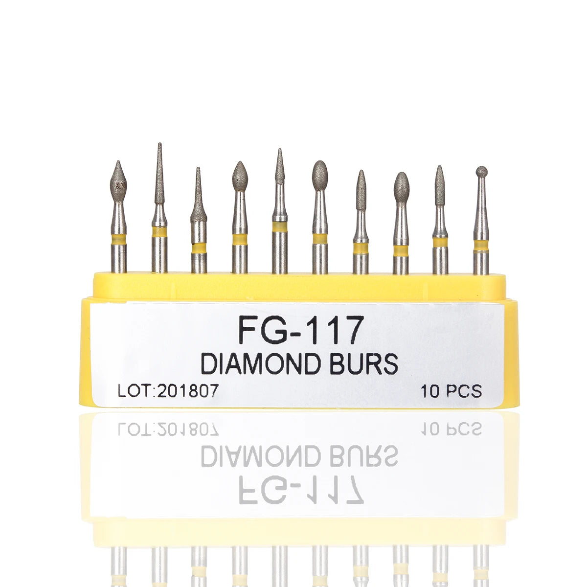 1BOX Azdent DENTAL Diamond Bur Kit With Storage Box Various Functions Optional Fit for High Speed Handpiece - image 4
