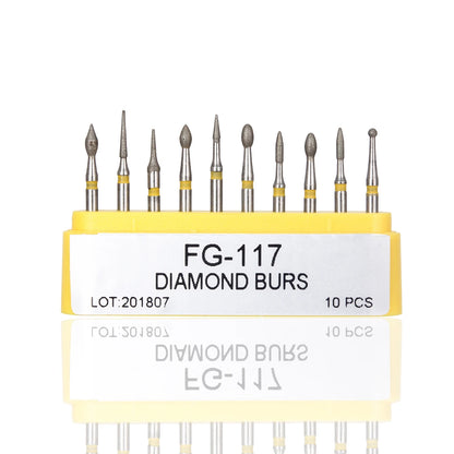 1BOX Azdent DENTAL Diamond Bur Kit With Storage Box Various Functions Optional Fit for High Speed Handpiece - image 4