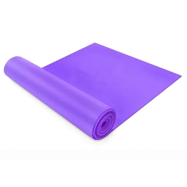 Yoga Elastic Bands Portable Pilates Hip Circle Expander Bands Latex Tension Gym Family Strength Training Resistance Belt - i…