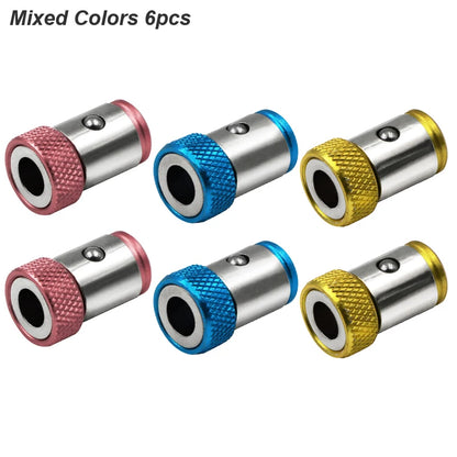 Magnetic Ring Screwdriver Bit Holder Cross Phillips Magnet 1/4 Strong Magnetizer Removable Part Adapter Screw Driver Power T…