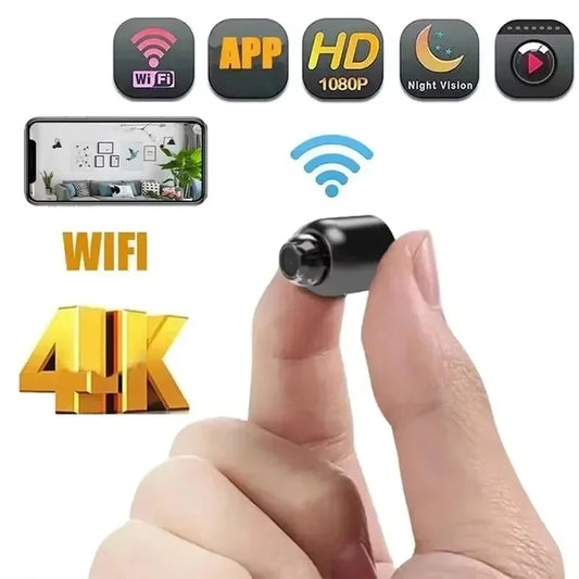 Mini Camera 1080P Clear Night Vision Lightweight Portable Premium Cams Motion Detection Wireless Surveillance Protection Cam…