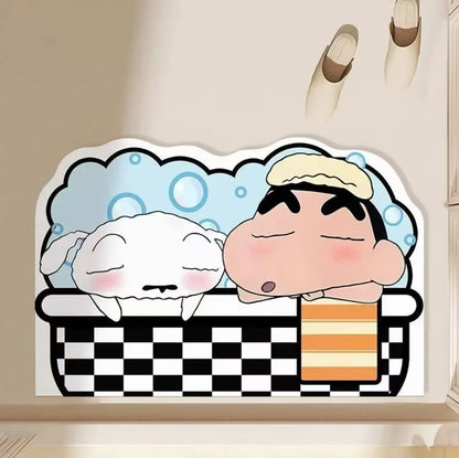Shower Room Water Uptake Mat Quick Drying Fashionable Home Gifts And Exquisite Cartoon Anime Soft And Comfortable Anime Peri…